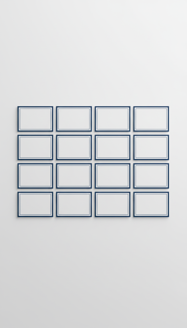 Corporate reporting slide set with clear data visuals